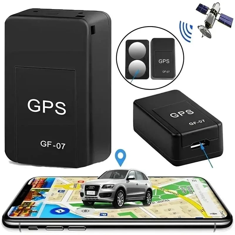 GF07 Magnetic Mini GPS Tracker Real-Time Vehicle Locator Car Pet Tracking Device Compact Portable GPS Locator Position APP //**