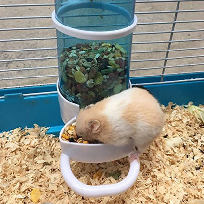 Automatic Hamster Dispenser Rabbit Bird Small Animal Feeding Pet Food Feeder/Water Feeder Pet Water Feeder Water Bottle bowl