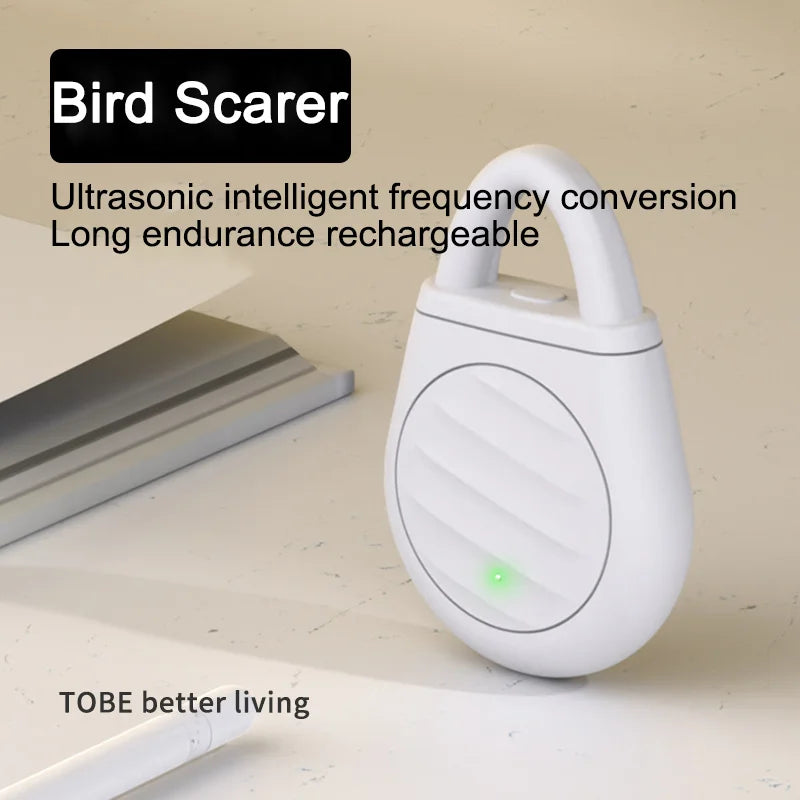 New Ultrasonic Flea Tick Repeller Rechargeable Anti-mosquito Parasite Protection Tools For People Cats Dogs Outdoor Indoor Use