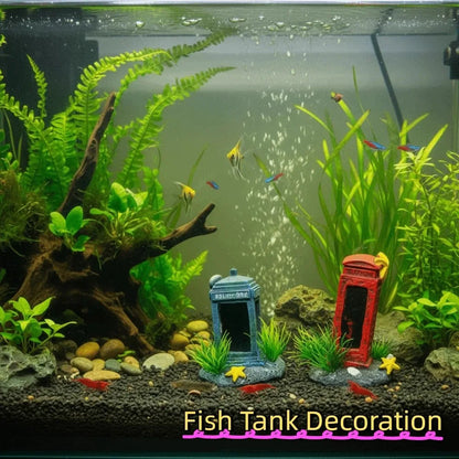 Simulation Fish Tank Decoration Natural Look Retro Aquarium Landscaping Resin Artificial Aquarium Ornament Home Aquarium