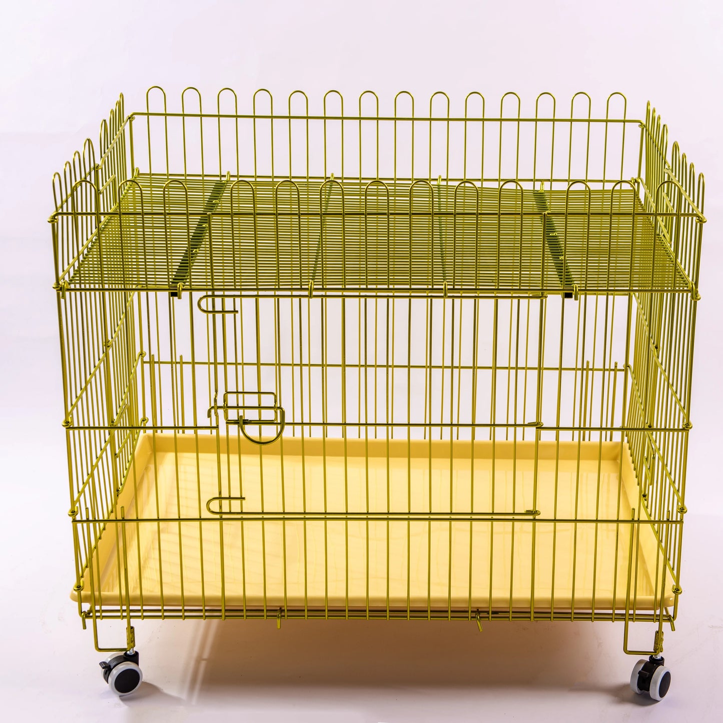 Dog Crate Furniture With Cushion for Large Medium Dogs, Heavy Duty Dog Kennel With Double Doors, Decorative Pet House Dog Cage