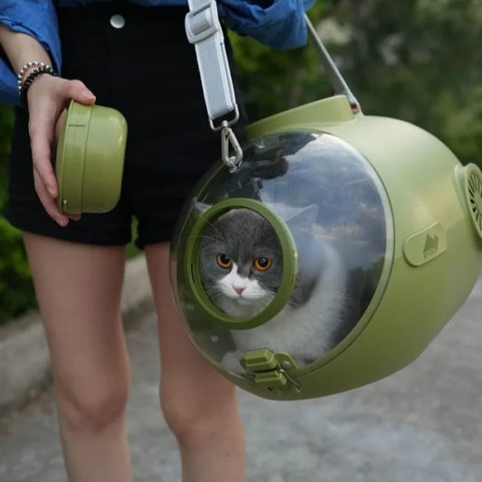 Cat Carrier Portable Transportation Travel Products Pet Moving Bag High-capacity Breathable Cat Accessories Pet Products