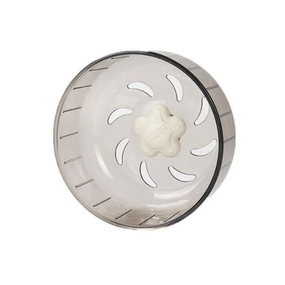 Hamster Running Disc 13cm Hamster Running Wheel Silent Round Rat Roller Treadmill Plastic Hamster Exercise Wheel for Pet Cage