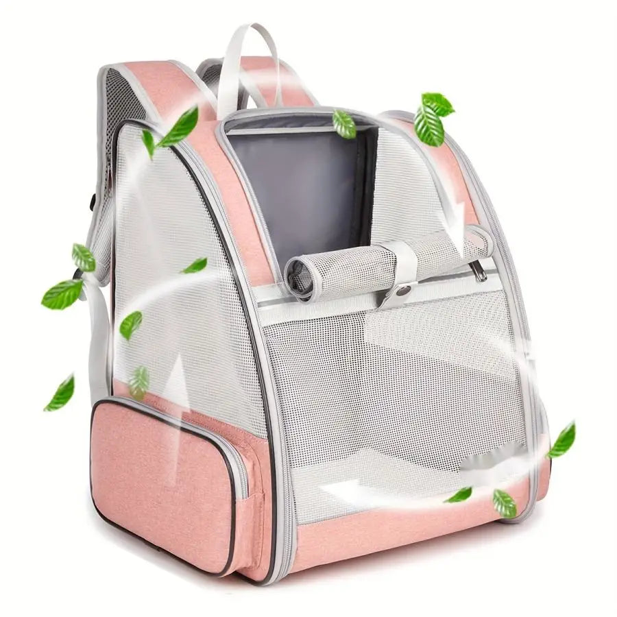Pet Cat Carrier Bag Outdoor Travel Backpack for Cats Small Dogs Foldable portable Breathable Backpack for Cat Dog Pet Supplies