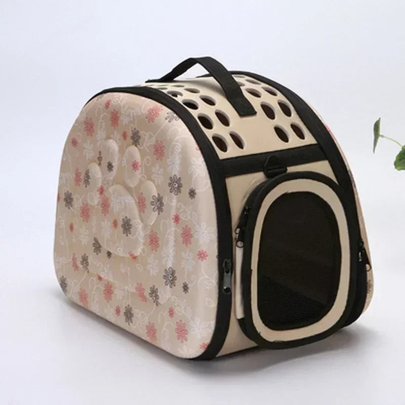 Cat Bags Portable Dog Carrier Bag Pet Folding Breathable Bags Outdoor Travel Portable Cat Puppy Sling Bag Pet Carrying Supplies