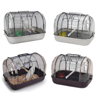 Transport Cage Breathable Small Villa Bird Cage Lightweight Bird Carrier for Small Birds Parrotlets Budgies Cockatiels Parrots