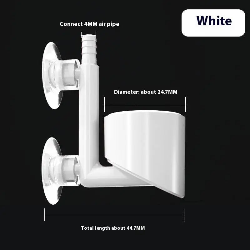 Aquarium Fish Tank Air Pump With Suction Cup Mini Bubble Tray Air Purifier Ultra Dense Bubble Rock Oxygenation Accessories