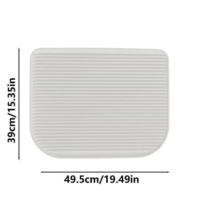 Durable Super Hard Cat Litter Mat Waterproof Non Slip Litter Catcher Splash-Proof Washable Litter Trapper Pad Pet Litter Box