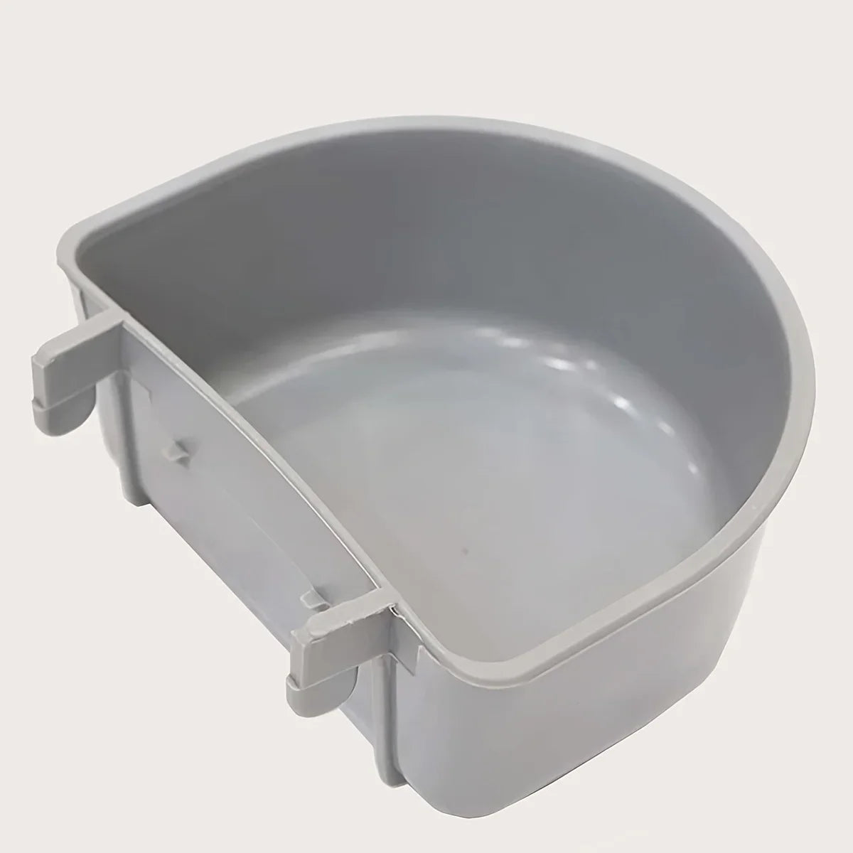 1pc plastic small animal feeding bowl, portable hanging pet water bowl, suitable for other small pets such as rabbits, hamsters