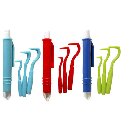 One Set Tick Remover Tool Effortlessly Ticks Fleas Remover Convenient Tick And Flea Remover Pet Cat Dog Tick Clamp Pet Supplies