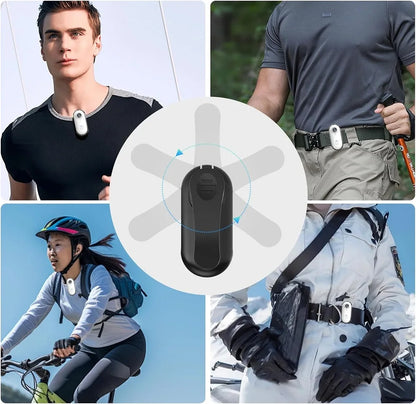 4K HD Mini Pet Collar Camera Wide Angle Lens 1080P FHD Portable Dog Cat Neck Camera Vlog Sport Action Body  WiFi Video Recording