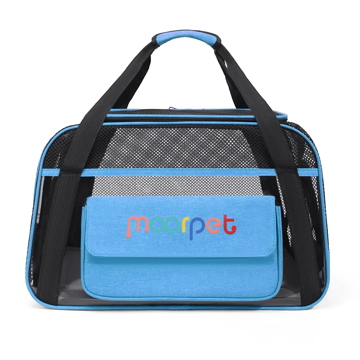 Dog Carrier Bag Breathable Large Capacity Mesh Cat Carrier Bag Pet Outing Portable Cat Puppy Handbag Crossbody Small Pet Slings