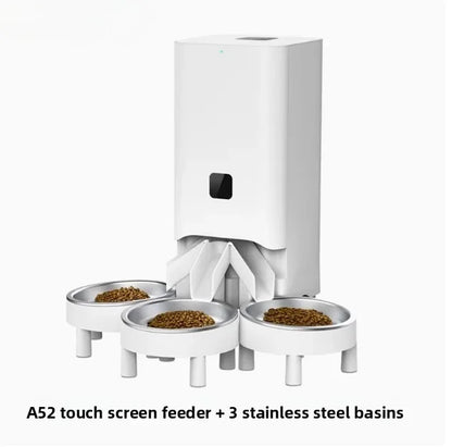 Suitable for running three bowls of automatic pet feeders in conjunction with the tu Smart platform