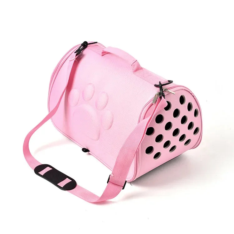 Portable Dog Cat Carrier Bag Large Capacity Outdoor Travel Dog Carrier Shoulder Bag Sling Breathable Cat Handbag for Small Dogs