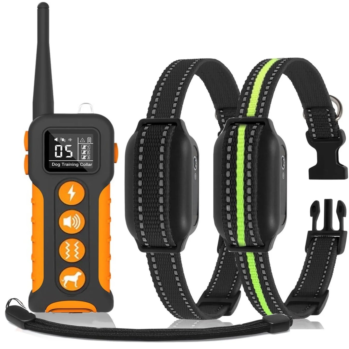 1000M Electric Dog Training Collar 9 Different Tones Dog Anti Bark Collar Waterproof Rechargeable Trainer Collar Max for 3 dogs