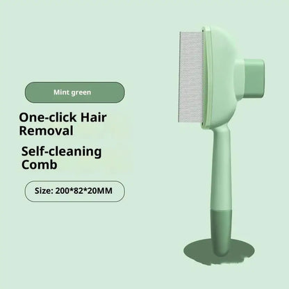 Cat Dog Hair Grooming Rotating Pet Comb Pet Removes Matted Hairs Comb Pet Cleaning Bath Brush Pet Care And Deshedding Supplies