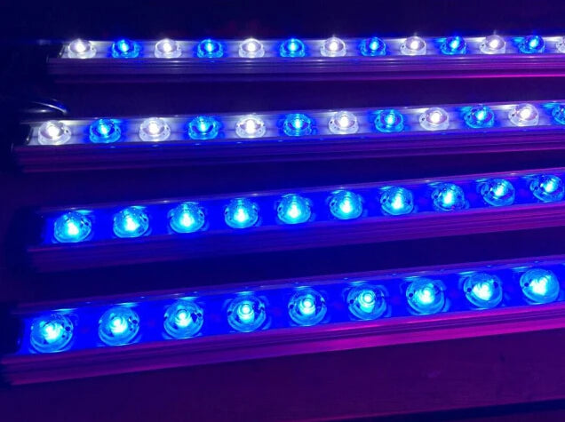 Aquarium Led Lighting 30w 45w 60w Aqua Color Coral Reef Used 120cm Led Fish Tank Aquarium Light