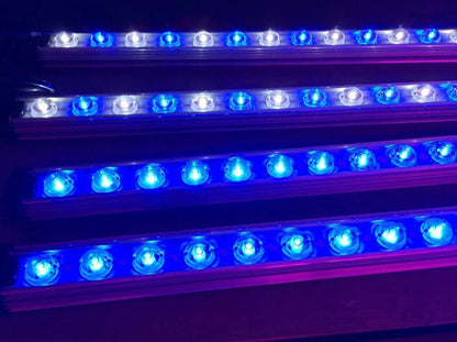 Aquarium Led Lighting 30w 45w 60w Aqua Color Coral Reef Used 120cm Led Fish Tank Aquarium Light