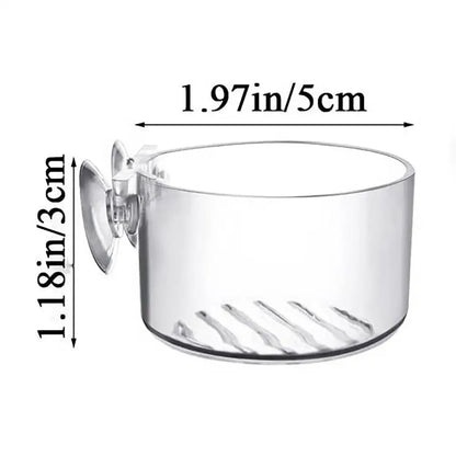 aquarium plant Cup  Hanging fish tank Water potted planting cylinder cup aquarium  plant holder  Aquarium decoration