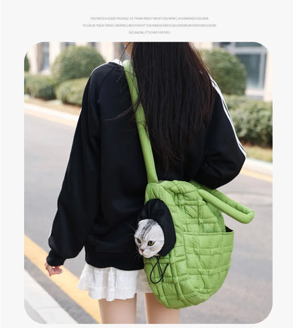 Cat Carrier Cat Transport Travel Cat Bag Travel Carrier Foldable  Waterproof Cat Carriers for Cats Carrier for Small Dogs