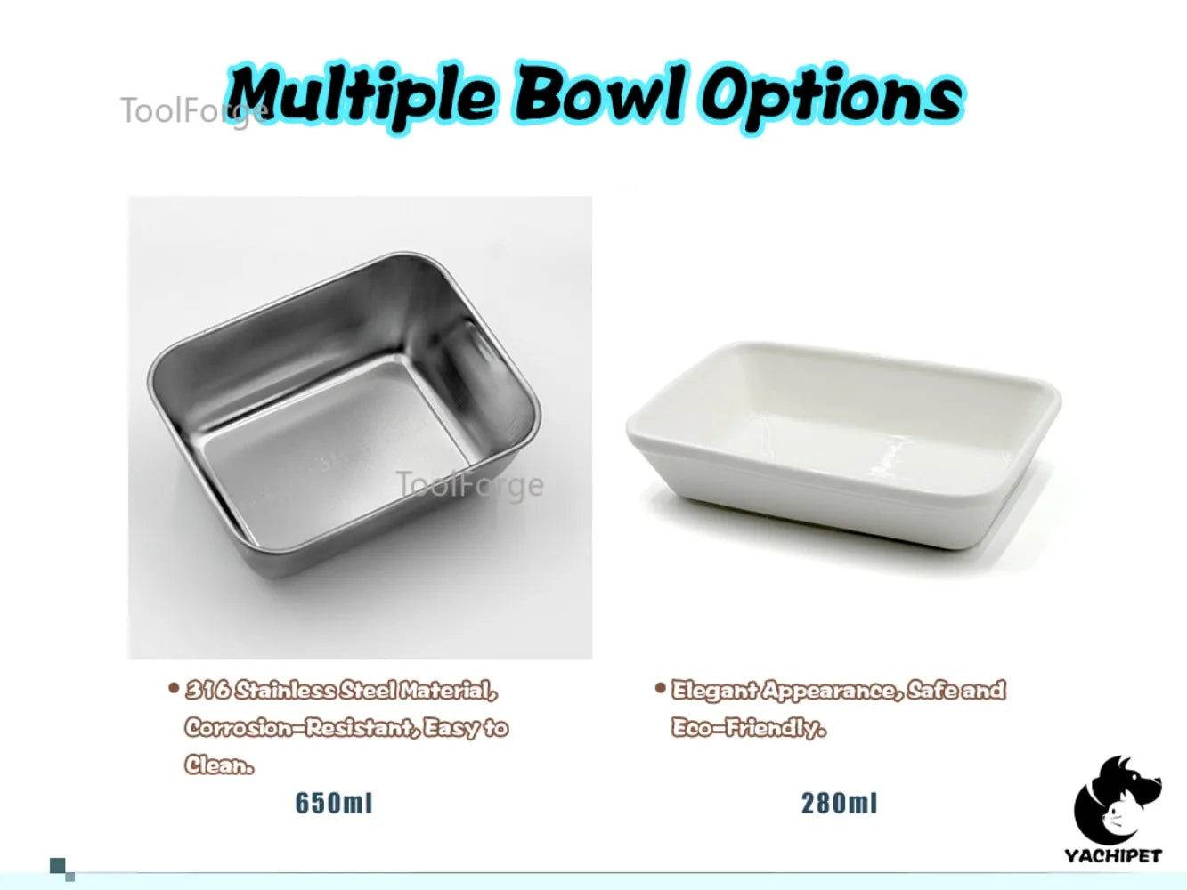 Smart Automatic Pet Feeder With  Sensor, Elevated Base, and 650ml Capacity for Wet & Dry Food