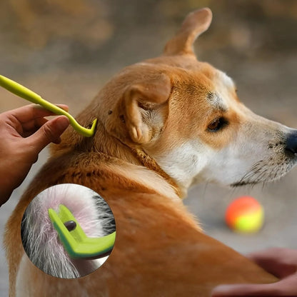 5Sets Flea Remover Hook Tick Remover Tweezer Tick Pull Pet Cat Dog Tick Clamp Accessaries Pet Mite Flea Extractor Dog Accessarie