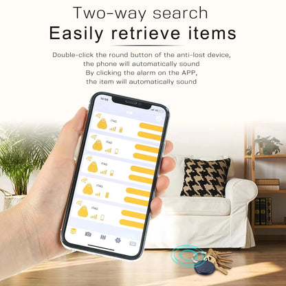GPS Tracker 5.0 Mini Smart Bluetooth Tracking Devicet Pets Children Vehicle Real Time Locator For IOS Android Anti-Lost Detector