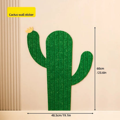Scratch-Resistant Cat Scratcher, Felt Wall Stickers - Christmas & Halloween Themes, Non-Shedding, Self-Adhesive, Wall-Mountable