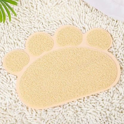 Cat Litter Mat Pet Meal Pad Anti Dirt Prevent Slippery Cushion Anti Jamming Foot Splashing Sand Rug Cat Cage Foot Mat Dog Carpet