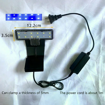 High-Intensity LED Aquarium Light, Waterproof, Ideal for Fish Tank Plant Growth
