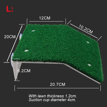 Turtle Basking Platform Resting Simulation Habitat Lawn Ramp Tortoise Dock Floating Island Reptile Terrarium Aquarium Accessory