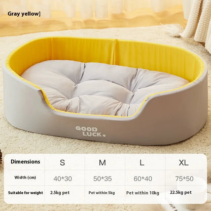 Four Seasons Pet Litter Washable Double Sided Pet Cat Litter Dog Large Three-Dimensional Dog Litter Mat, Large Dog Litter