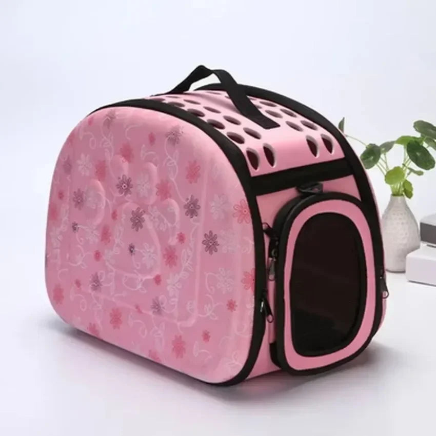 Cat Bags Portable Dog Carrier Bag Pet Folding Breathable Bags Outdoor Travel Portable Cat Puppy Sling Bag Pet Carrying Supplies
