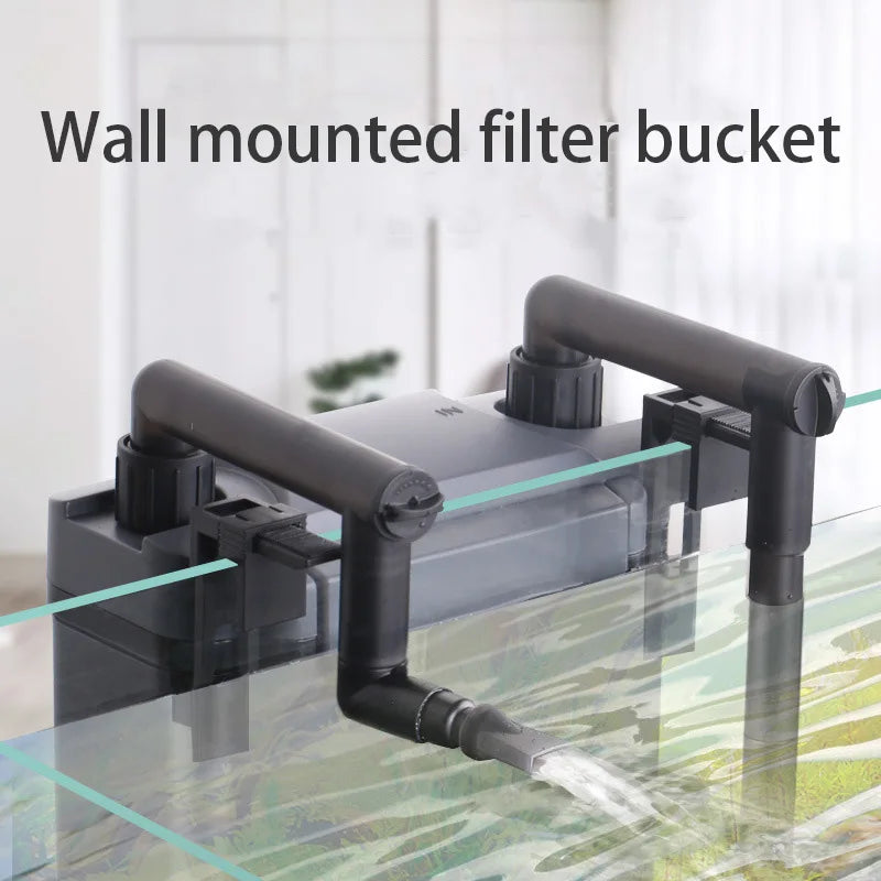 Aquarium Filters Fish Tank External Filter Equipment Hang on Waterfall Filter System Aquariums Water Purifiers Filters Pumps