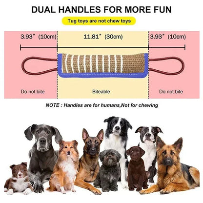 Dog Training Bite Pillow Dogs To Use Coarse Jute Chew Sticks To Pick Up Molars Dog Chew Sticks German Shepherd Dog Chew Pillows