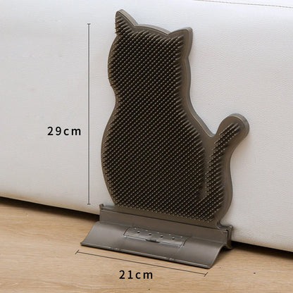 Cat Grooming Self Massage Brush Toy Wall Corner Cat Self Groomer Shed Hair Removal Comb Cat Itching Brush Massage Pet Supplies