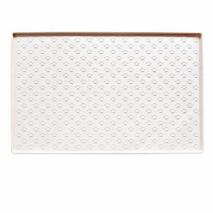 Pet Placemat Cat Dog Drinking Feeding Placemat Feeder Mats Cat Feed Mat Dog Food bowl Mat Silicone Waterproof Pet Bowl Pad