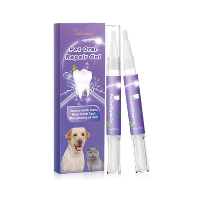 Pets Care Oral Repair Gel Removing Tartar Whitening Tooth Cats Dogs Oral Deodorizer Fresh Breath Pet Puppy Dental Teeth Cleaner