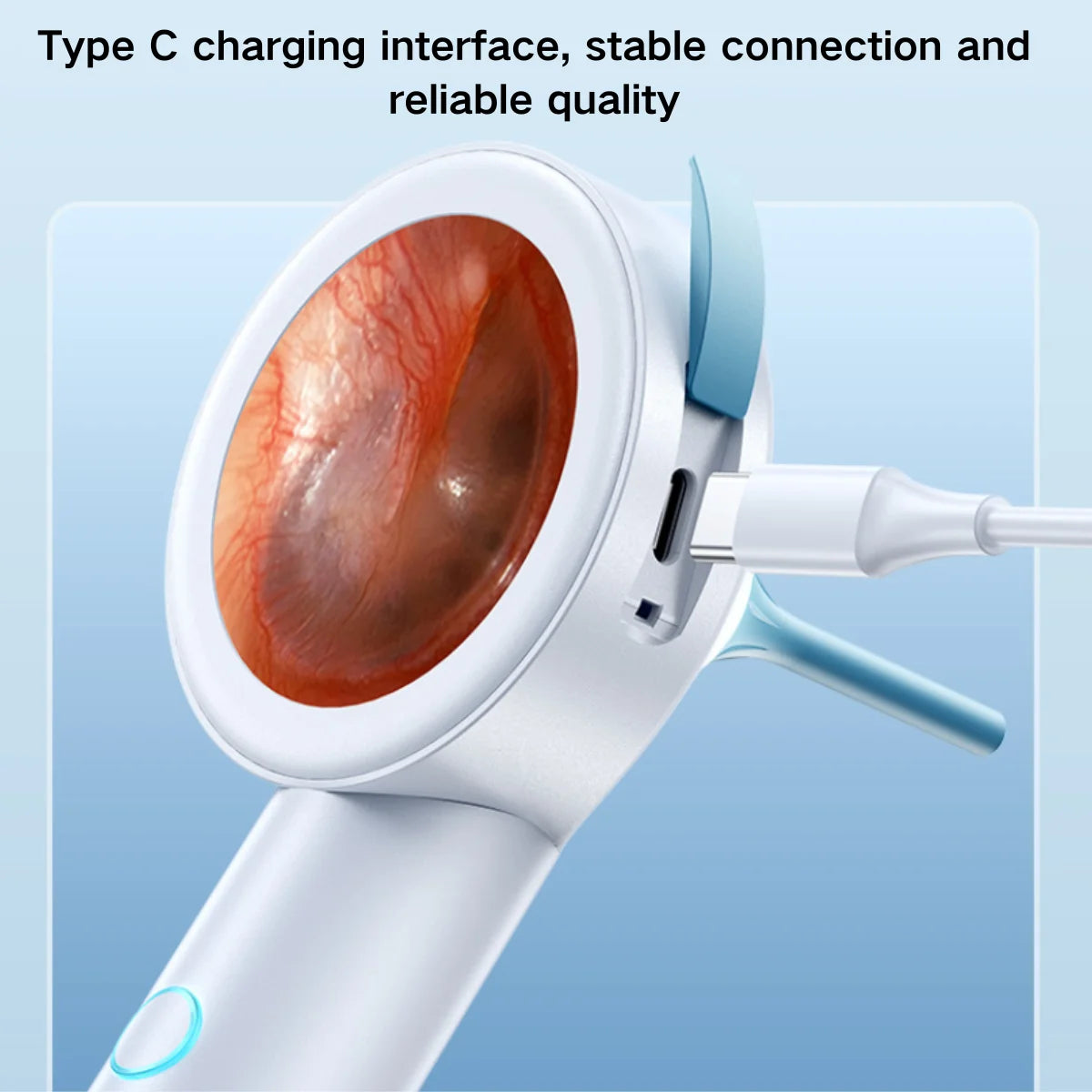 HD Visual Ear Cleaner 1.8’’ Screen Ear Camera  Instant On/Record, Home & Pet Otoscope for Kids/Adults/Dogs/Cats,
