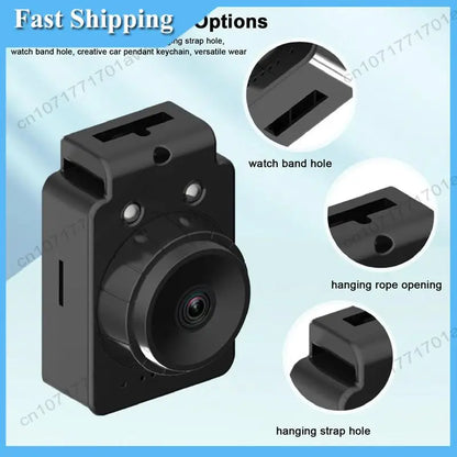 Best Pick Pet Camera 2K Mini Camera Outdoor Sport Camcorder Light Video Recording DVR Strap Style Body Cam Electronic Anti Shake