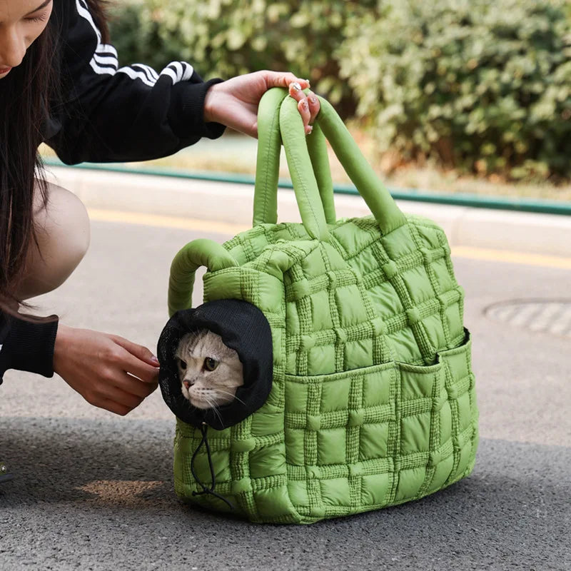 Cat Carrier Cat Transport Travel Cat Bag Travel Carrier Foldable  Waterproof Cat Carriers for Cats Carrier for Small Dogs