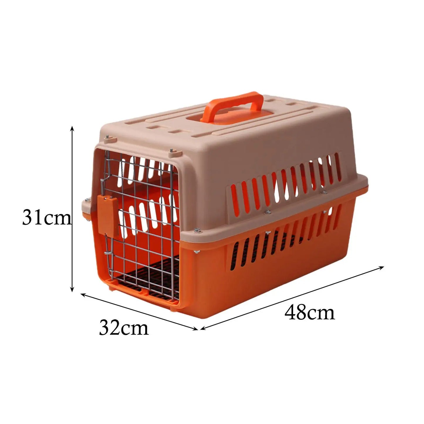 Pet Carrier Breathable and Handle Pet Porter Fashion Dog Kennel for Walking Indoor Outdoor Rabbits Pet Store Quick Trips