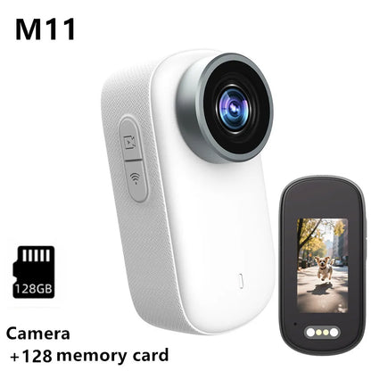 4K pixel cat and dog pet camera, mini thumb camera, outdoor bicycle camera, motorcycle wide-angle camera, portable helmet camera