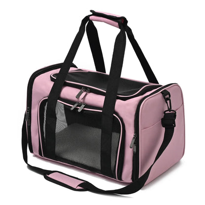 Pet Carriers Backpack Portable Breathable Foldable Shoulder Bag Cat Dog Carrier Bags Outgoing Travel Pets Handbag Transport Bag