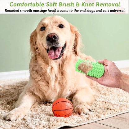 Cat Self Groomer Massager for Indoor Cats Scratcher Scratching Brush Remove Hair Comb Grooming Table Dog Kitten Care Accessories