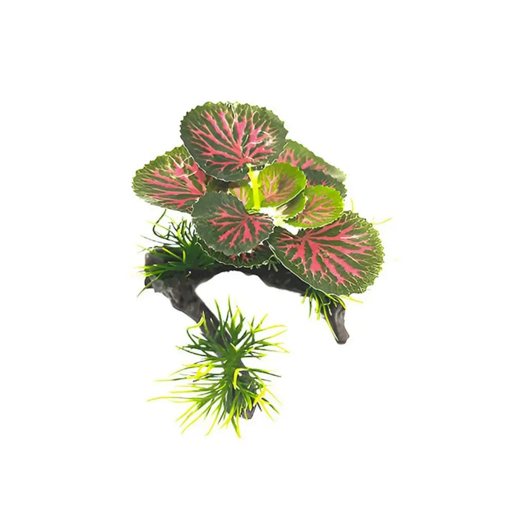 Fish Tank Landscaping Decorative Artificial Water Grass Lifelike Simulation Sunken Wood Plastic Fake Water Plant Aquarium