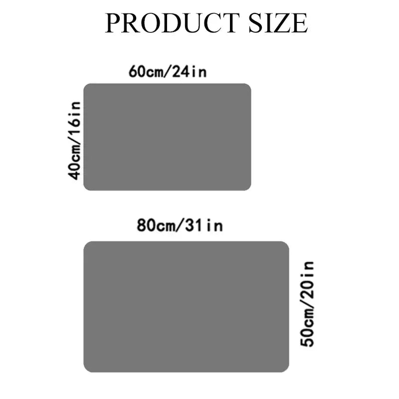 Pet Mats, Diatomaceous Earth Style Mat Dog Feeding Mats Waterproof Non Slip Mats Dog Sleeping Mats