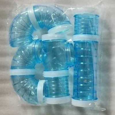 Hamster Toy Pipelines Tubes Training External Tubes Tunnel Set Sports U Pipe Hamster Accessories Pipeline Chinchillas Supplies