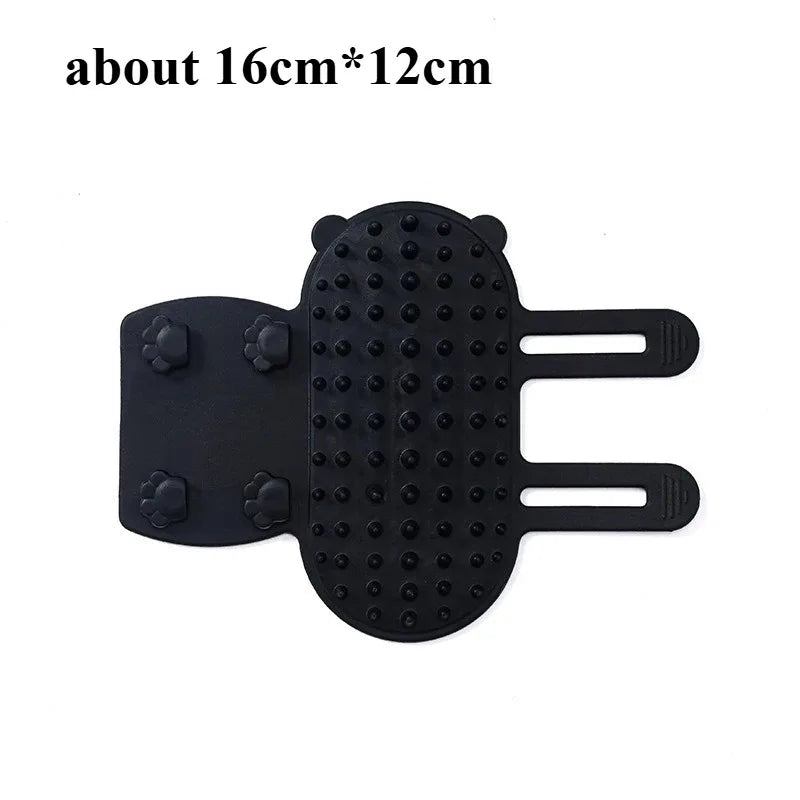 Cat Self Groomer Massager for Indoor Cats Scratcher Scratching Brush Remove Hair Comb Grooming Table Dog Kitten Care Accessories