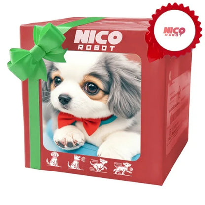 Electric Cuddly Dog Toy Walking with Barking Sound, Cute Plush Dog Doll, Birthday Gift, Pet Dog Stall Item